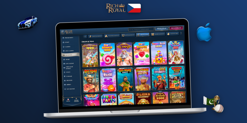 Profesionální bankroll tracker na notebooku – základ strategie v Rich Royal