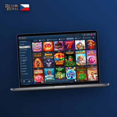 Ikona rulety symbolizující živé kasino s krupiéry v mobilní aplikaci Rich Royal